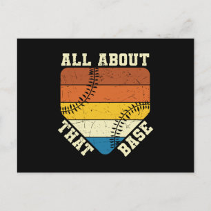Carte Postale Tout Sur Cette Base Design magnifique du basebal