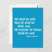 Carte Postale Tout Va Bien Se Passer (Devant / Derrière)