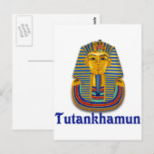 Carte Postale Toutankhamon (Devant / Derrière)