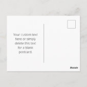 Carte Postale Toute image, conception ou logo téléchargé randomi (Dos)