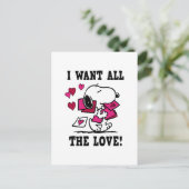 Carte Postale Toute la Saint-Valentin d'amour (Debout devant)