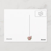 Carte Postale Toute la Terre rit dans un jardin - Picket Fence (Dos)