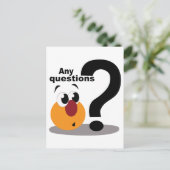 Carte Postale Toute question (Debout devant)