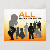 Carte Postale Toute vie noire importe (Devant)