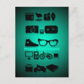 Carte Postale Toutes les choses que vous aimez les cadeaux de re (Devant)