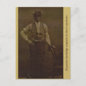 Carte Postale Toutes les connaissances authentiques proviennent  (Devant)