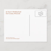 carte postale, "Toutes les routes mènent au comté (Dos)