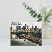 Carte Postale Toutes les villes sont en skyline... Philadelphie (Debout devant)