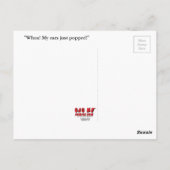 Carte postale "Toutes oreilles" (Dos)