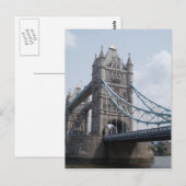 Carte postale Tower Bridge. (Devant / Derrière)
