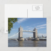 Carte postale Tower Bridge (Devant / Derrière)