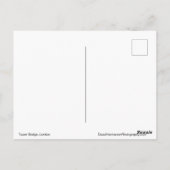 Carte Postale Tower Bridge (Dos)