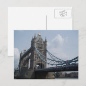 Carte postale Tower Bridge (Devant / Derrière)