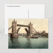 Carte Postale Tower Bridge I, Londres, Angleterre (Devant / Derrière)