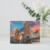 Carte Postale Tower Bridge Londres (Debout devant)