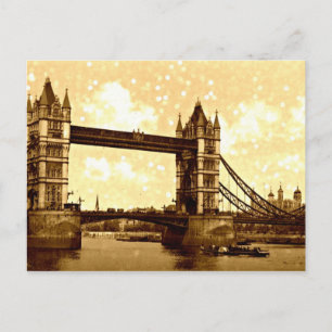 Carte Postale Tower Bridge Londres 1900