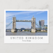 Carte Postale Tower Bridge, Londres, Angleterre (Devant)