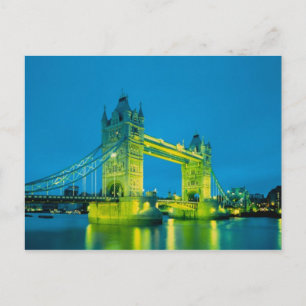 Carte Postale Tower Bridge, Londres, Angleterre 3