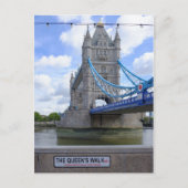 Carte Postale Tower Bridge, Londres Royaume-Uni (Devant)