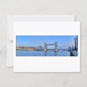 Carte Postale Tower Bridge panorama, Londres UK