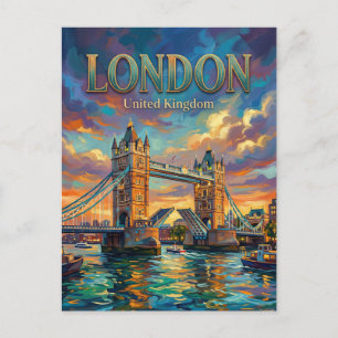 Carte Postale Tower Bridge Royaume-Uni