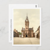 Carte Postale Town Hall, Annan, Dumfries et Galloway, Écosse (Devant / Derrière)