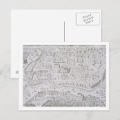 Carte Postale Town map of Constantinople, Turkey, c.1650 (engrav (Devant / Derrière)