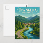 Carte Postale Townsend États-Unis (Devant / Derrière)