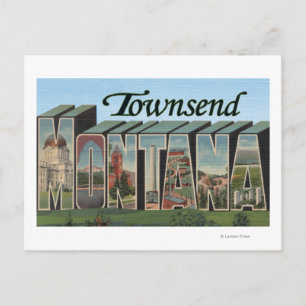 Carte Postale Townsend, Montana