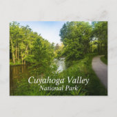 Carte Postale Towpath Trail, Canalway, Cuyahoga Valley, Ohio (Devant)