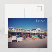 Carte Postale Towyn, Pays de Galles du Nord (Devant / Derrière)