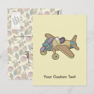 Carte Postale Toy Avion