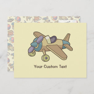 Carte Postale Toy Avion