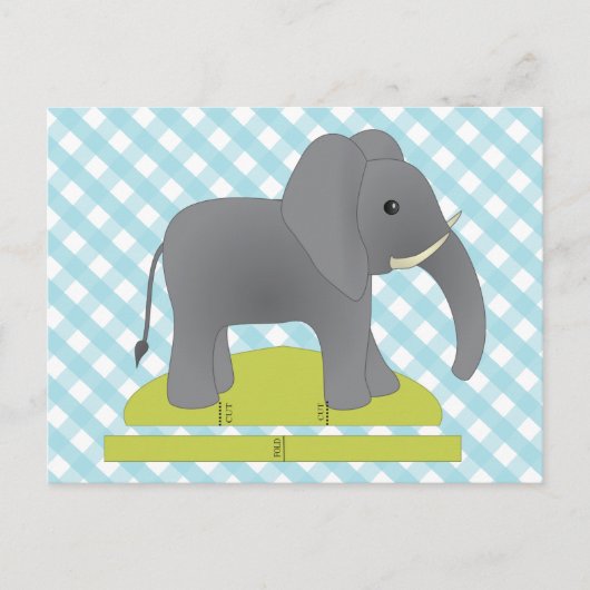 Carte Postale Toy Elephant (Devant)
