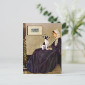 Carte Postale Toy Fox Terrier - La mère de Whistler (Debout devant)