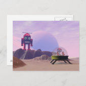 Carte postale Toy Moon Walker Scene (Devant / Derrière)