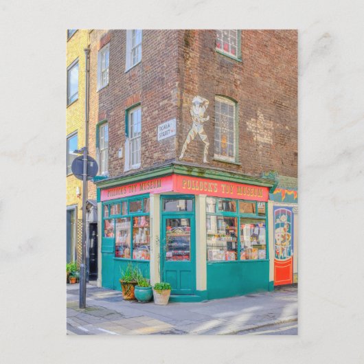 Carte Postale Toy Museum, Fitzrovia Londres Royaume-Uni (Devant)