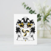 Carte Postale Traby Family Crest (Debout devant)