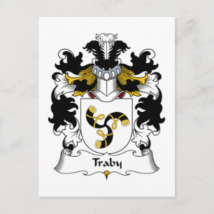 Carte Postale Traby Family Crest