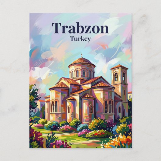 Carte Postale Trabzon Turquie (Devant)