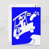 Carte Postale Trac à sable DUDE-2 (Devant / Derrière)