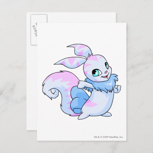 Carte Postale Tracé standard (Devant / Derrière)