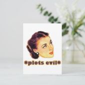 Carte Postale Tracer le mal (Debout devant)