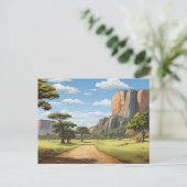 Carte Postale Tracer le Zimbabwe (Debout devant)