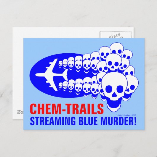 Carte Postale Traces Chem (Devant / Derrière)