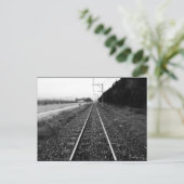 Carte postale "Tracks" JTG Art (Debout devant)