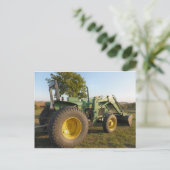 Carte Postale Tracteur (Debout devant)