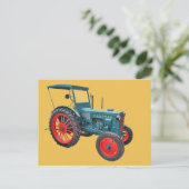 Carte Postale Tracteur (Debout devant)