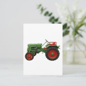 Carte Postale Tracteur (Debout devant)
