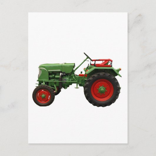 Carte Postale Tracteur (Devant)